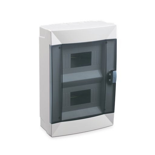 [28001427] Tủ điện gắn nổi Makel - 16 Module - 2 tầng - Nắp trong 28001427