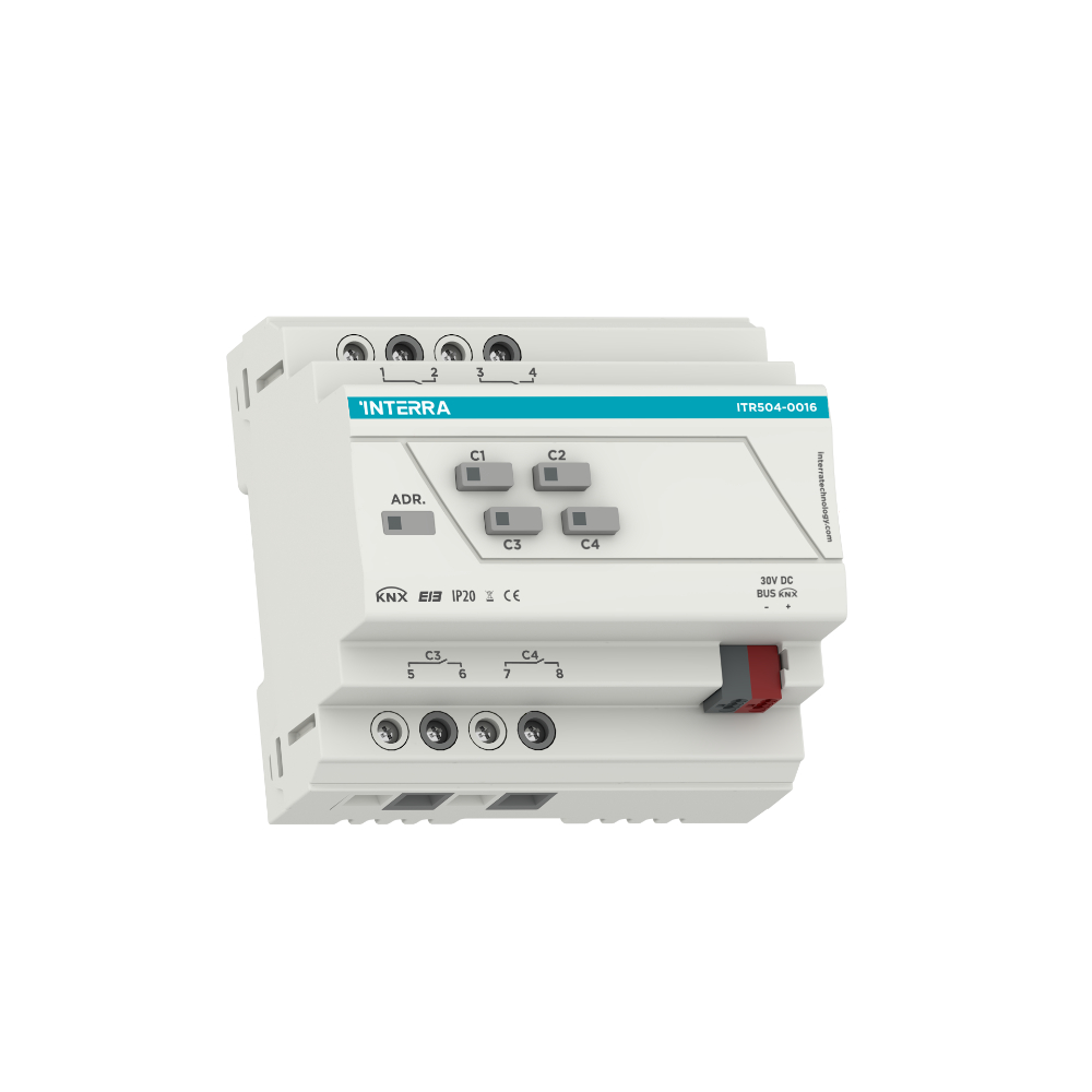 KNX Combo Actuator - 4 Channels 16A