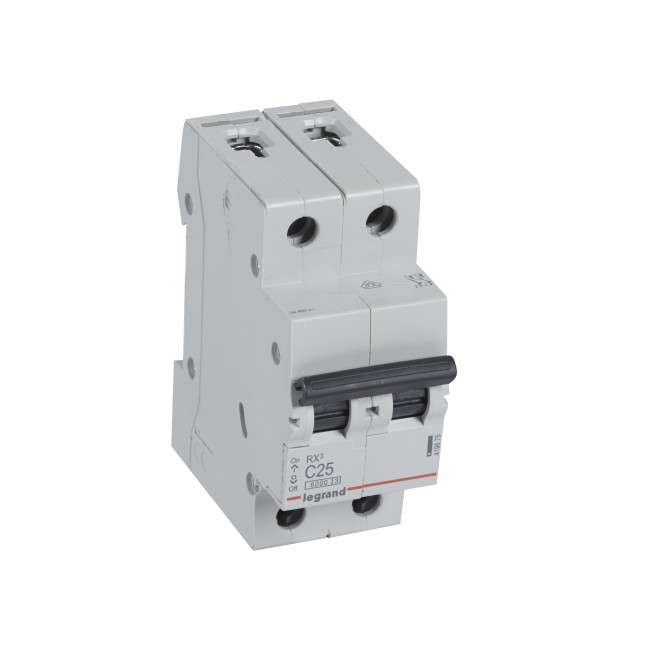 MCB 2P 25A 6kA Type C 419875