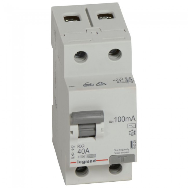 RCD 2P 40A 100mA 10kA - 402029