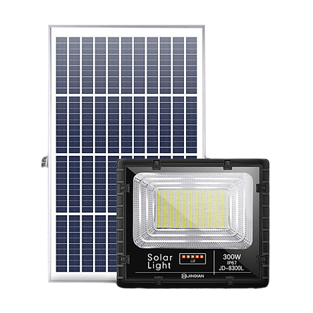 Đèn Năng Lượng Mặt Trời JINDIAN 8300L - 300w