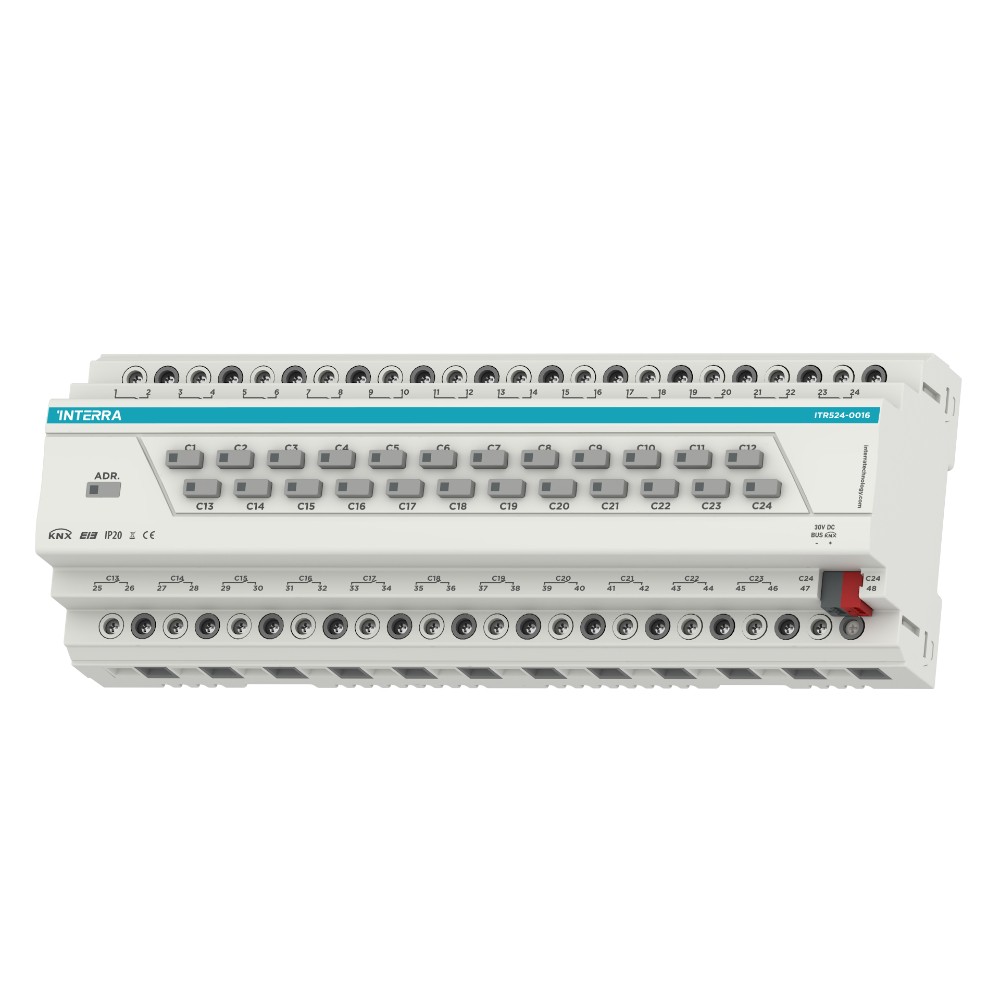 KNX Combo Actuator - 24 Channels 16A ITR524-0016