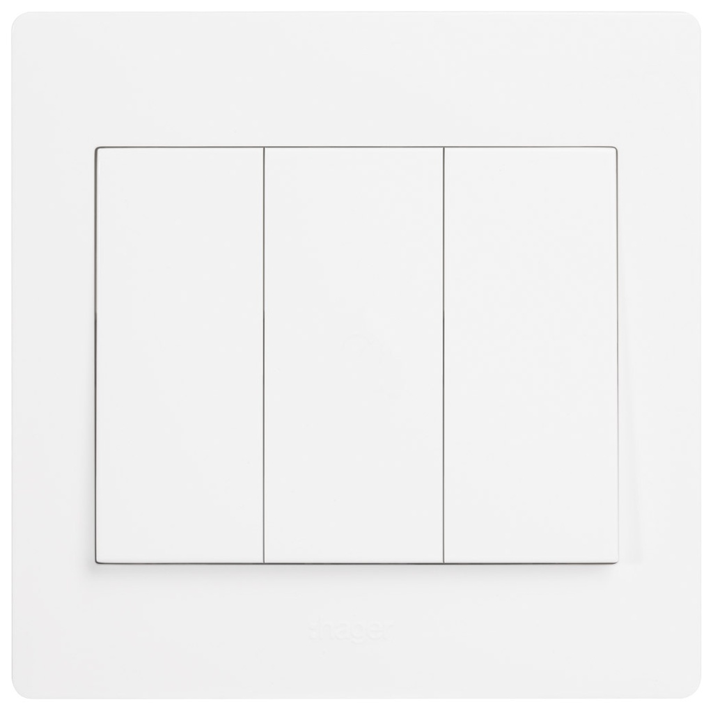 Công tắc ba 2 chiều WGML132 - Thiết bị điện Hager cao cấp chuẩn Châu Âu bền bỉ an toàn