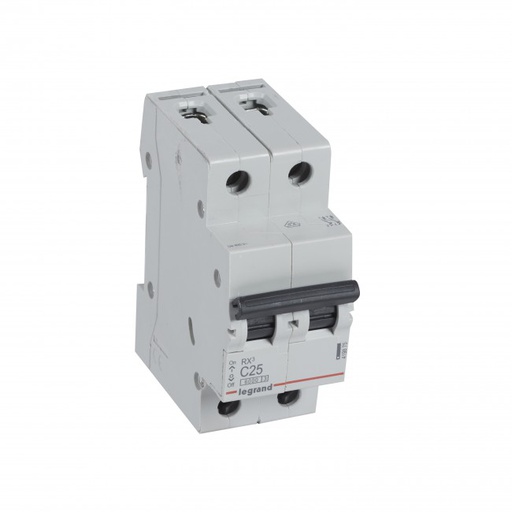 MCB 2P 25A 6kA Type C 419875