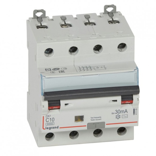 [411185] RCBO 4P 10A 30mA 411185