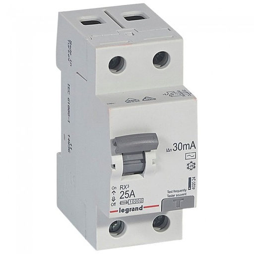 [402024] RCD 2P 25A 30mA 10kA - 402024