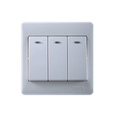 Công tắc ba 1 chiều có LED 10AX 51031BD