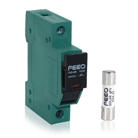 Đế cầu chì DC FDS-32 DC FEEO (Fuse holder only with LED light)