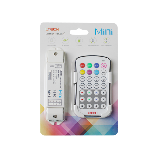 Bộ Điều Khiển Đèn Led Ltech M7+M3-3A Điều Chỉnh Màu Sắc Ánh Sáng, LED Dimmer Controller