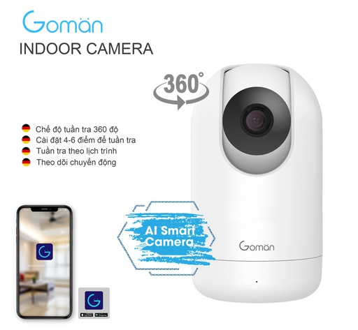 [GM-PTZ411W] Camera PTZ Indoor GOMAN GM-PTZ411W