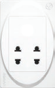 Ổ ĐÔI + 1 LỖ - R6821MC