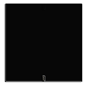 [ITR301-0001] Công tắc - 1 Button Jet Black Plastic ITR301-0001