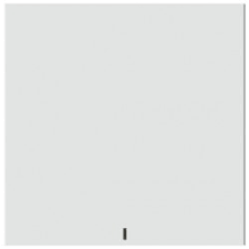[ITR301-0003] Công tắc - 1 Button Matt White Plastic ITR301-0003
