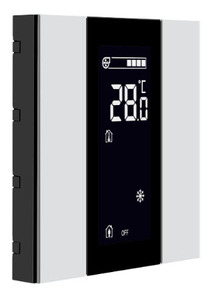 [ITR302-1003] Công tắc - iSwitch with LCD - 2 Button Matt White Plastic ITR302-1003