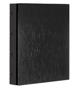 [ITR301-0101] Công tắc - 1 Button Black Aluminium Eloxal Matt Brushed ITR301-0101