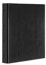 Công tắc - iSwitch - 2 Button Black Aluminium Eloxal Matt Brushed ITR302-0101