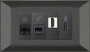 Ổ cắm HDMI + USB + Tel + Data