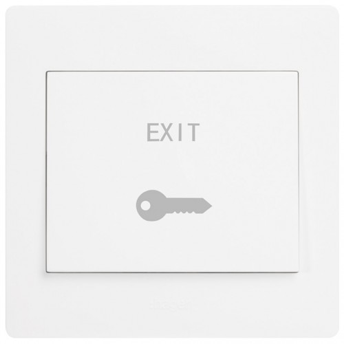 [WGML111E] Công tắc đơn "EXIT" WGML111E - Thiết bị điện Hager cao cấp chuẩn Châu Âu bền bỉ an toàn